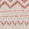 Homeroots 5 x 8 ft. Beige & Red Zigzag Indoor & Outdoor Area Rug 396227 - alternate 5